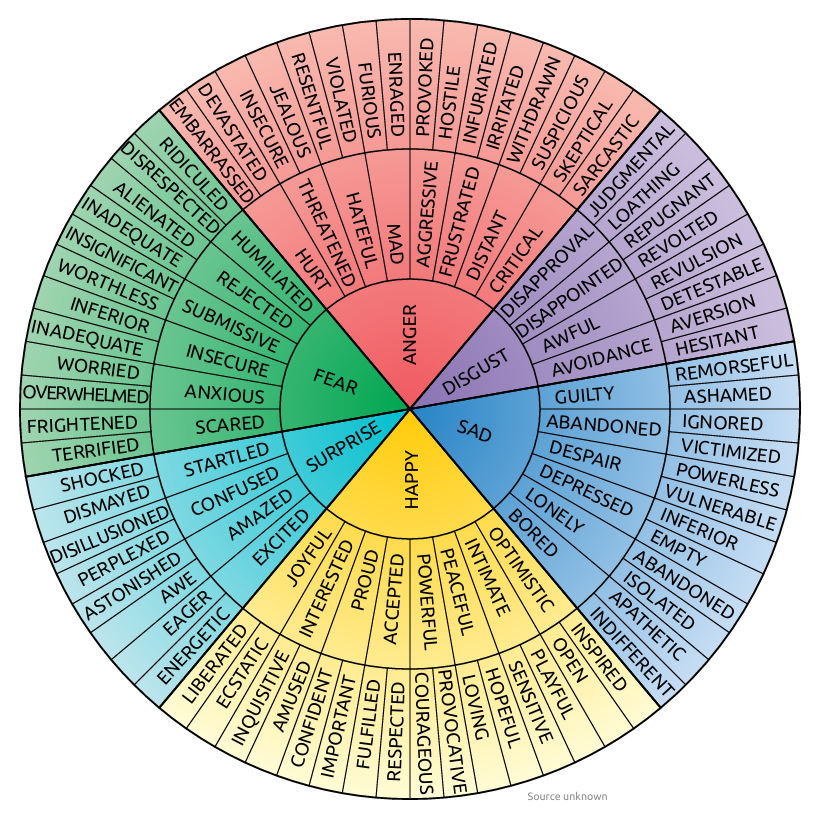 The Wheel of Emotion